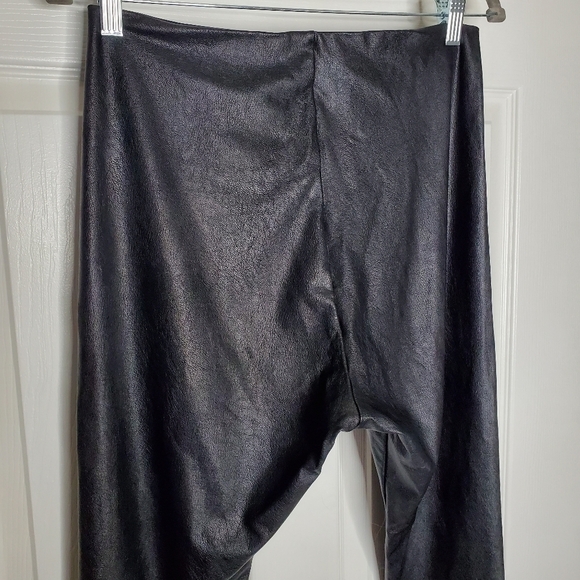 Commando Revolve Perfect Control Black High Rise Faux Leather Leggings - Picture 8 of 10